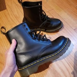 Dr. Martens 1460 Combat Boots, size 5.